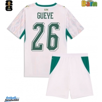 Senegal Pape Gueye #26 Hjemmedraktsett Barn VM 2026 Kortermet (+ Korte bukser)